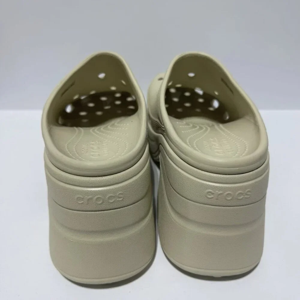 Crocs Mens Siren Clogs Bone Size 11